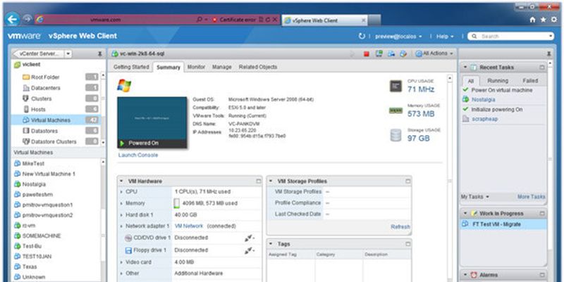 VMware erweitert mit vSphere das Leistungsspektrum für KMUs.