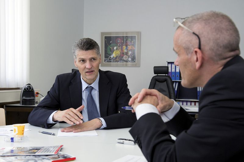 «Für die Mitarbeitenden, die ihre Stelle verlieren werden, haben wir eine Stellenbörse eingerichtet.» Michel Hauser, CEO Tornos SA
