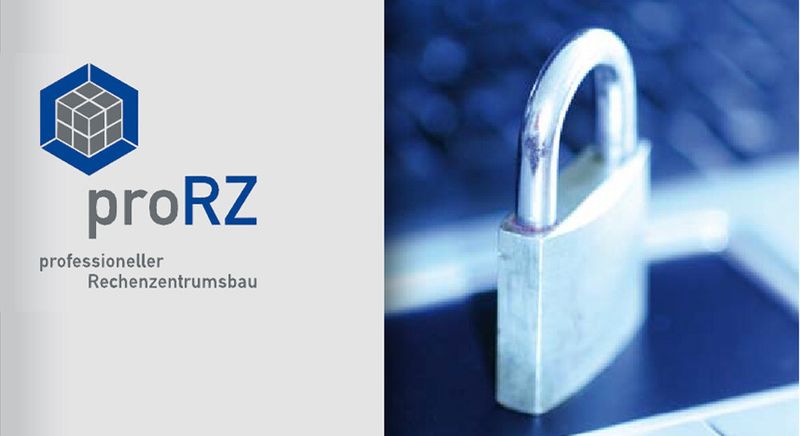 Die kostenfreie Broschüre „Verantwortung & Haftung für IT-Sicherheit – IT-Standorte optimal und sicher geplant!“ kann per E-Mail und telefonisch von ProRZ angefordert werden.