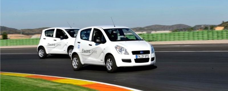 ZF Electric Vehicle Drive 1 (ZF EVD1) auf Basis des Stromos von German E-Cars.