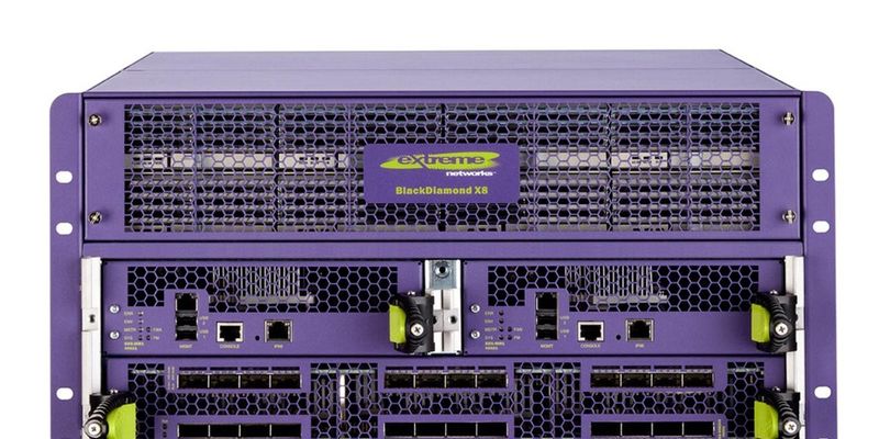 Mit Blackdiamond-X8-Switches von Extreme Networks möchte der Internetknoten ECIX 40GbE-Netzwerkzugänge realisieren.