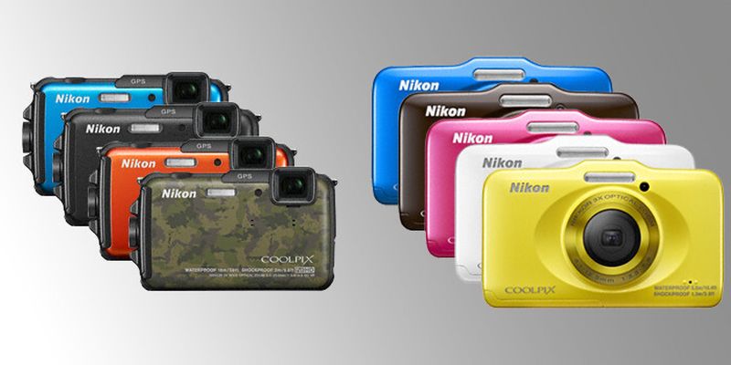 Nikon bringt drei neue Coolpix-Modelle in vielen bunten Farben auf den Markt.
