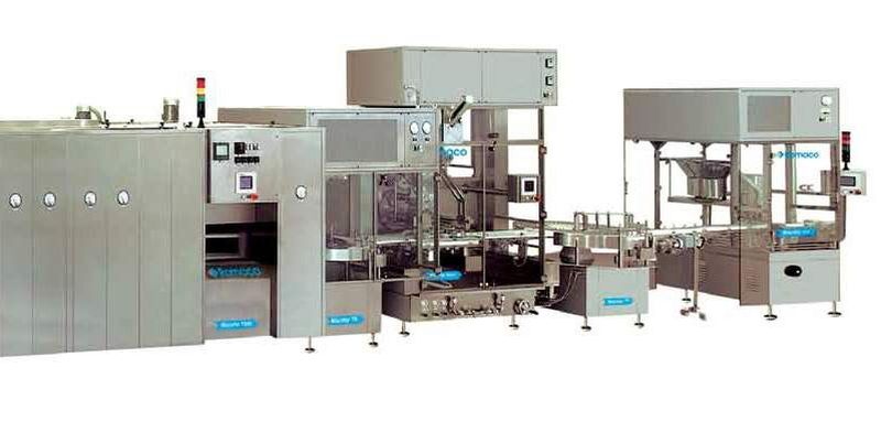 Romaco Macofar aseptic filling line