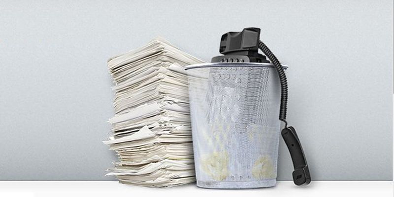 Noch über 80 Prozent der Unternehmen verschicken und empfangen Faxe. Mit FaxMaker Online werden alte Geräte ein Fall für die Tonne.