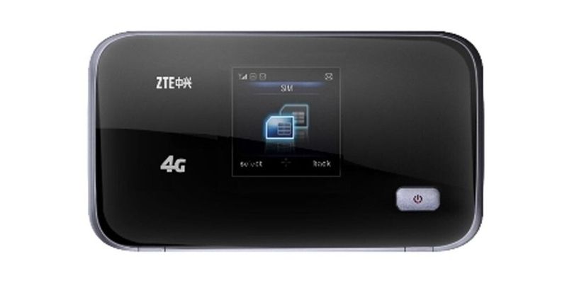 Der mobile 4G-uFi-Hotspot ZTE MF93D kann von zehn Anwendern gleichzeitig genutzt werden.
