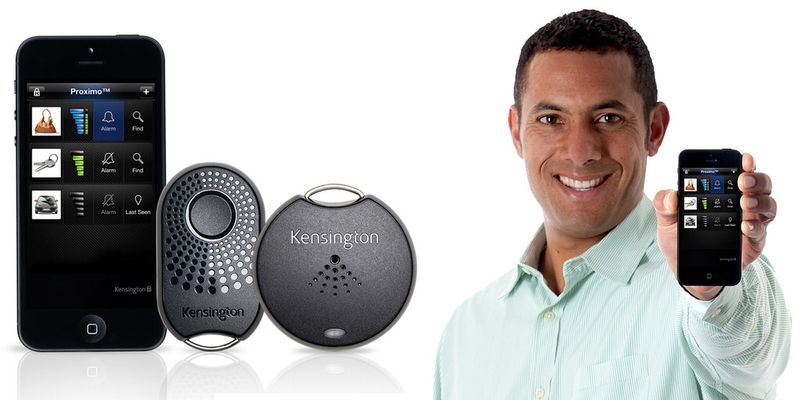 Kensington Proximo kombiniert bis zu fünf Transponder mit einer App.