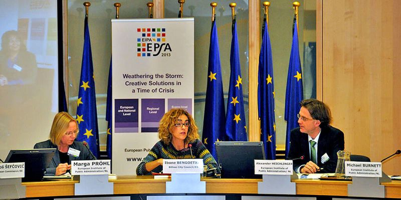 EIPA-Generaldirektorin, Prof. Dr. Marga Pröhl, eröffnet in Brüssel den EPSA-Wettbewerb