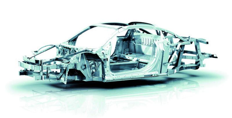 Karosseriewerkstoff Aluminium im Audi.