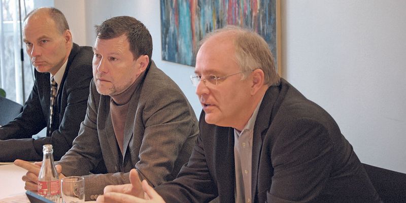 Die Beiräte Holger Wosnitza, Dirk Arendt und Thomas Langkabel (v. l.)