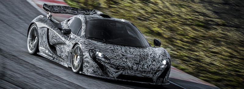 Der McLaren P1: der Supersportwagen mit Hybridantrieb und einer Systemleistung knapp 675 kW und 900 Nm Drehmoment