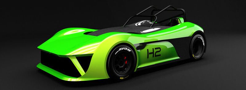 Der Forze VI: ein brenstofzellenbetriebener Elektrorenner mit 260 PS