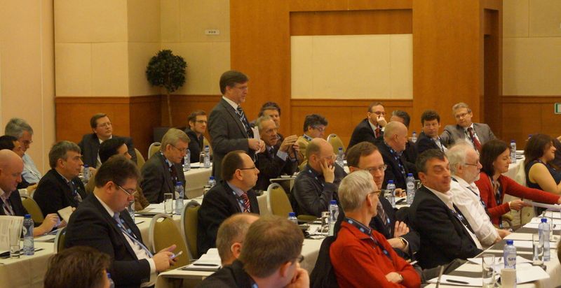 Participants share their experiences with speakers and audience…