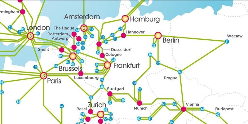 Für die Anbindung von sieben weiteren Städten hat Colt in seinem deutschen Netzwerk 1.200 Kilometer neue Glasfaserleitungen verlegt.