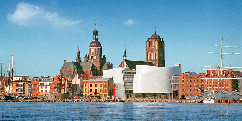 Das Ozeaneum in Stralsund