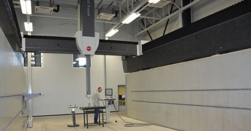 Messen im XXL-Format: Pfrang-Tec in Meißen besitzt die derzeit größte Koordinatenmessemaschine der Welt mit einem Messbereich von 7000 mm x 4000 mm x 3000 mm.