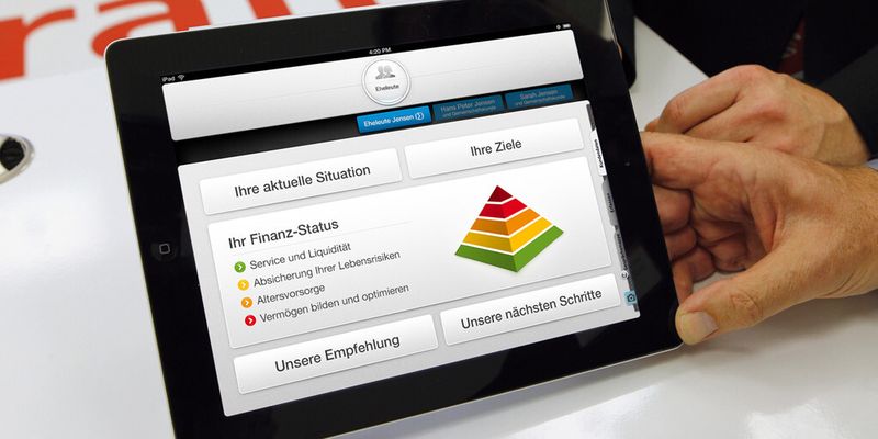 Um Anwendungen wie die Berater-App sicher bereitstellen zu können, hat die Finanz Informatik eine eigene MDM-Lösung entwickelt.