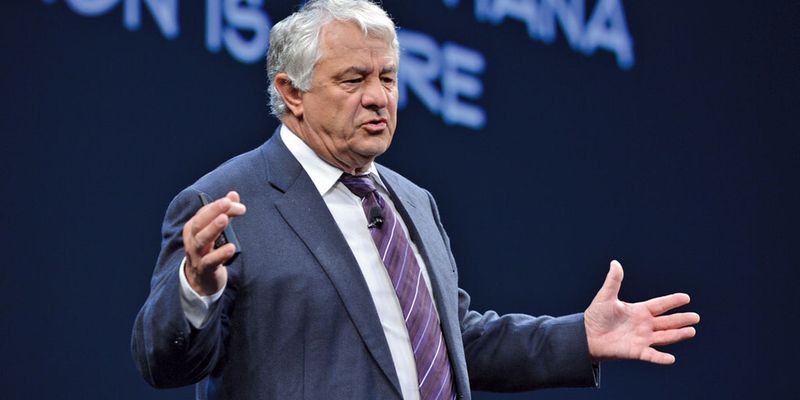 Hasso Plattner, Gründer, Vorstandsvorsitzender und noch immer Vordenker der SAP