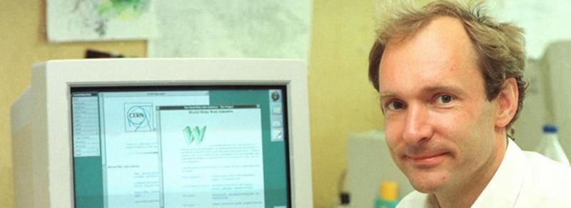 Tim Berners-Lee suchte nach einem Weg, vernetztes Wissen darzustelllen – und schuf dabei das World Wide Web.