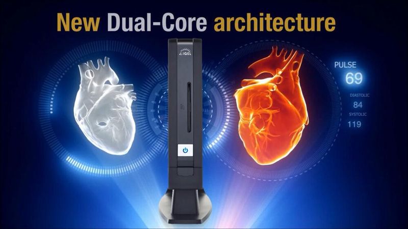 Der Thin-Client-Hersteller Igel startet eine "Dual-Core-Offensive"; das Top-Modell erhält mehr Power. Das soll die Herzen der Anwender schneller und für Thin Clients schlagen lassen.