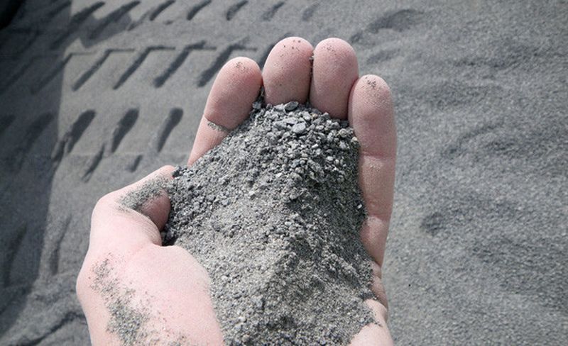 Engineered sand from Luck Stone’s Goose Creek operation.