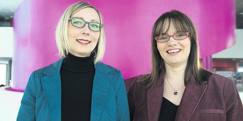 Yvonne Buder und Claudia Eckert