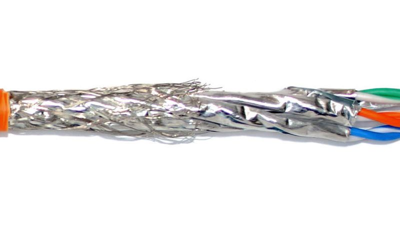 Das erste Datenkabel auf Kupferbasis nach dem künftigen Cat-8-Standard von Dätwyler.