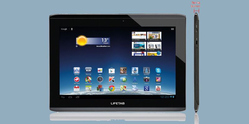 Das Medion Lifetab S9714 soll neun Stunden im Dauerbetrieb durchhalten.
