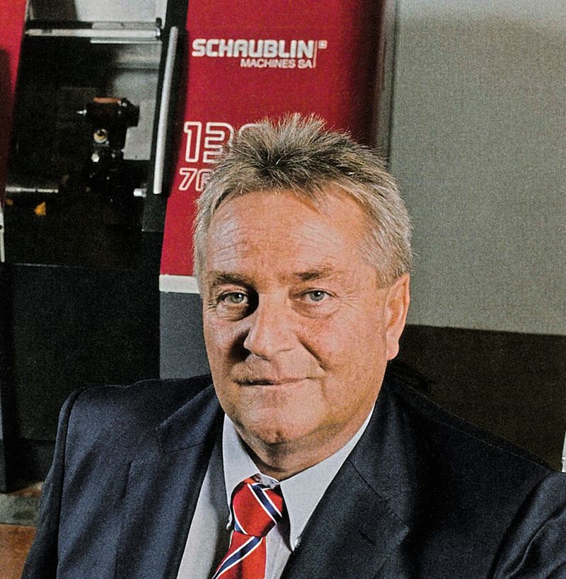 Rolf Muster, CEO de Schaublin Machines SA.