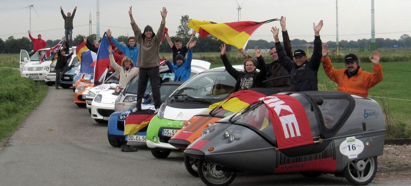 Wave 2013: Die Elektroauto-Ralley startet wieder durch.