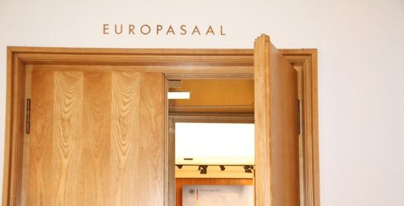 German Healthcare Export Group und Spectaris haben in den Europasaal des Auswärtigen Amts zum Außenwirtschaftstag Medizintechnik und Laborausstattung eingeladen.