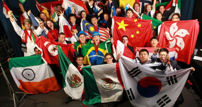 Abschlussfeier in London 2011.