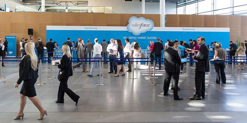 Nicht mehr zur Cloudforce, sondern zur Customer Company Tour hatte Salesforce.com ins ICM nach München geladen.