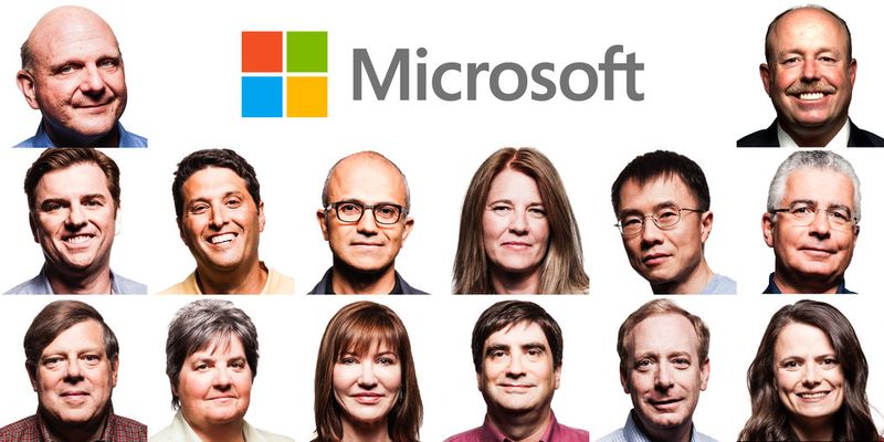 Microsoft hat kßnftig ein Mangement, das aus 14 Köpfen besteht. Neben CEO Ballmer und COO Turner gibt es 12 Leiter der diversen Abteilungen und Groups.