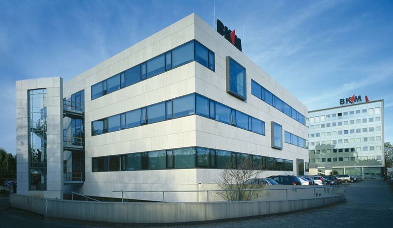Die Zentrale der Bausparkasse Mainz