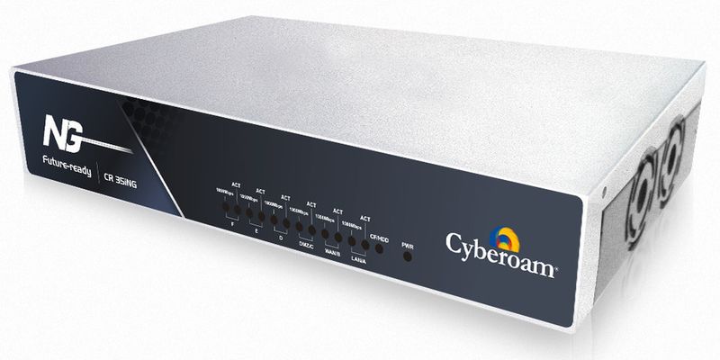 Die UTM-Appliance CR35iNG ist für den Einsatz in kleinen und mittleren Unternehmen gedacht.