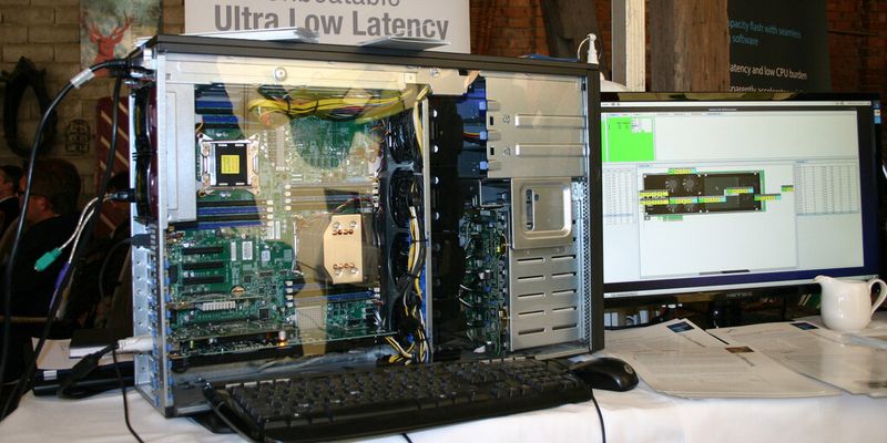 High-Tech im dörflichen Landhaus-Idyll präsentierte Server-Hersteller Boston Server & Storage Solutions seinen Gästen.