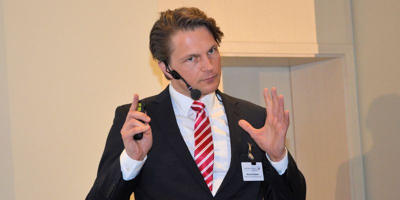 Manfred Kessler, Geschäftsführer von Global Access, hält eine Keynote auf der CLOUD COMPUTING & VIRTUALISIERUNG Technology Conference 2013.