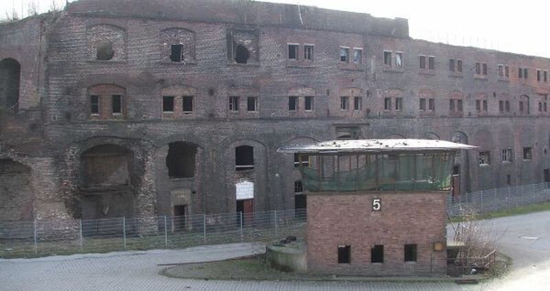 Industrieruine im Westpark Bochum.