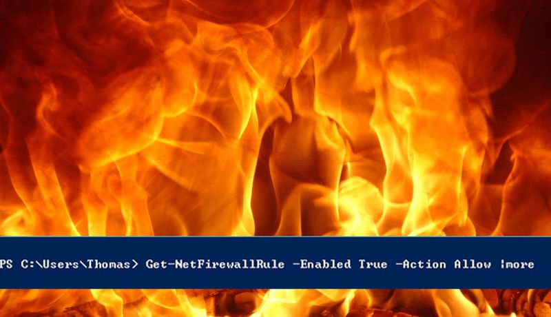 Thomas Joos zeigt, wie sich mit Powershell-Befehlen Firewalls errichten lassen.