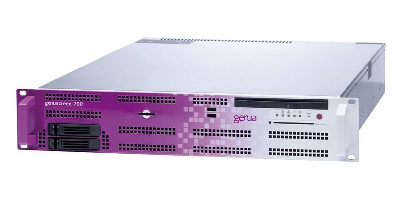 Die Appliance Genuscreen 700 soll mit einem Firewall- und VPN-Durchsatz von über 10 GBit/s hohe Performance-Anforderungen erfüllen können.