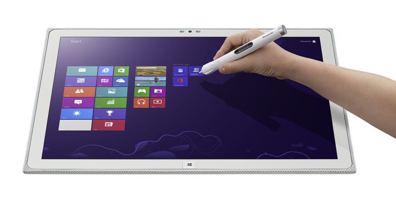 Auf dem neuen Tablet-Rechner von Panasonic läuft eine Windows 8.1 Pro Version