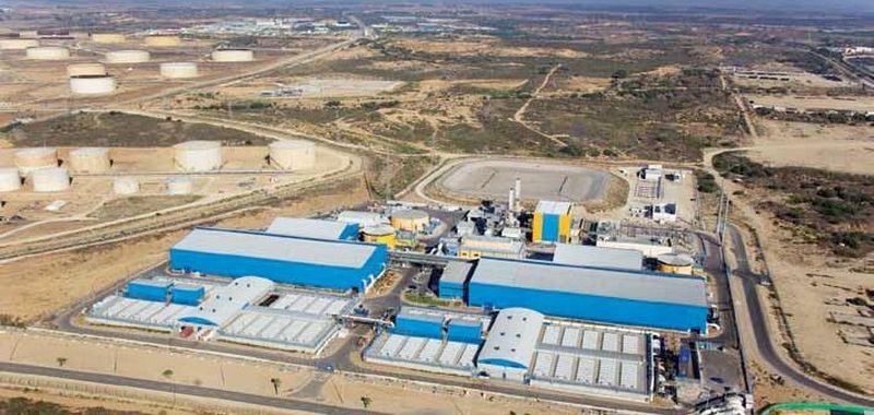 The new desalination plant will improve water supply at Chennai