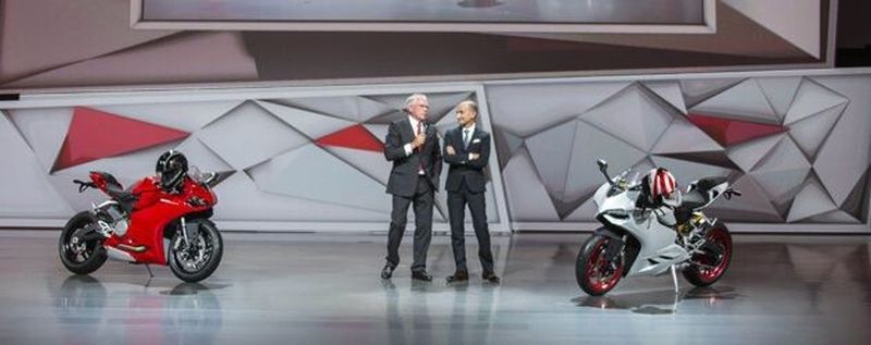 Weltpremiere auf der IAA in Frankfurt: Ducati Panigale 899.