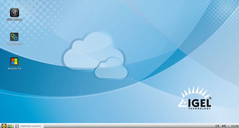 Igel Linux 5 bildet die Software-Basis für alle Linux-Clients des Herstellers.