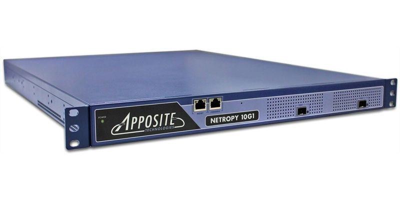 Der Apposite-WAN-Emulator Netropy 10G1 ist mit mit SFP+- als auch mit RJ45-Interface verfügbar.