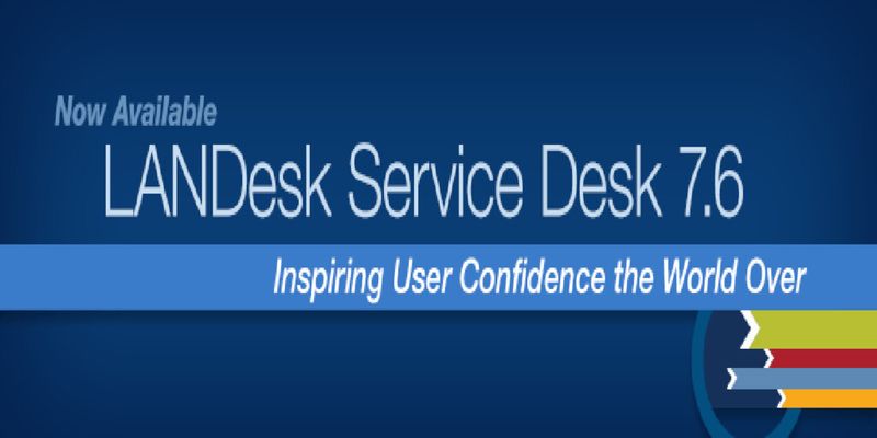 LANDesl Service Desk 7.6 mit einer großen Anzahl von vorgefertigten Standardprozessen