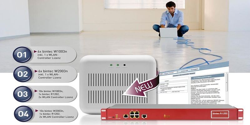 Die WLAN-Controller-Bundles sollen Teldat zufolge den Einstieg in die professionelle WLAN-Nutzung erleichtern.