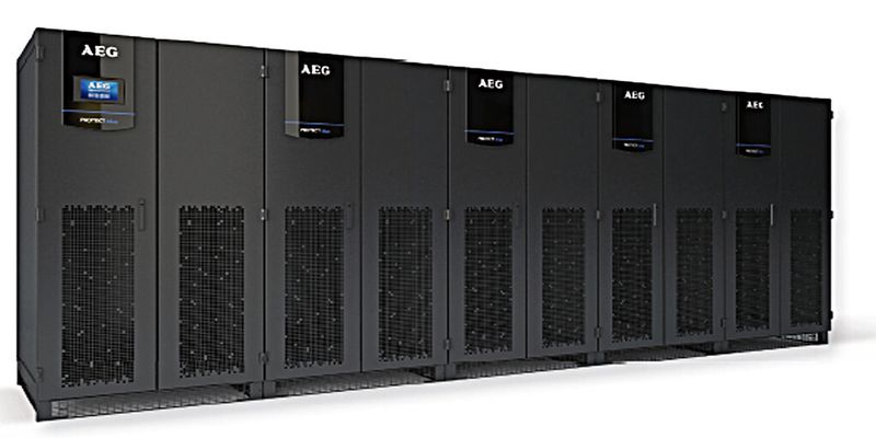 Der Multi-Modulaufbau des Protect BLUE bietet eine automatische Anpassung der im Betrieb aktiven USV-Kapazität