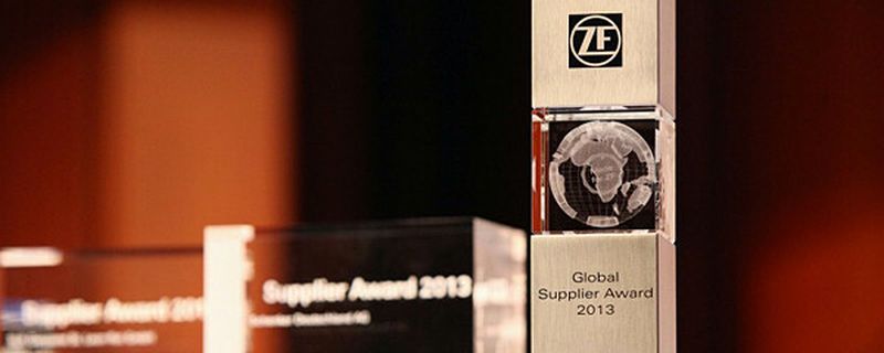 Bereits zum sechsten Mal verlieh die ZF Friedrichshafen AG den Supplier Award für ihre besten Zulieferer.