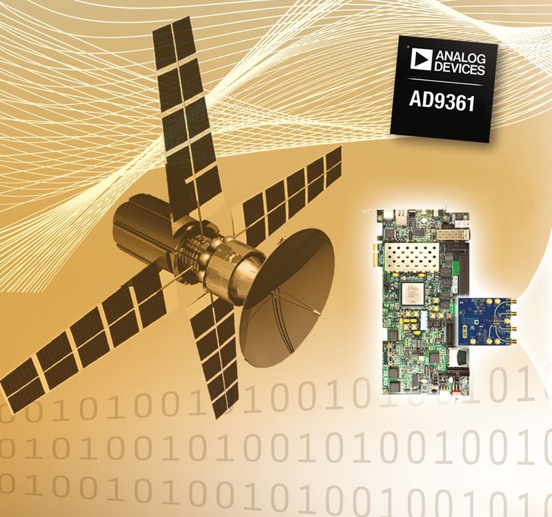 Breitband-Transceiver: Ein HF-zu-Basisband-Transceiver-IC bietet eine hohe Flexibilität und stellt genau die Leistungsfähigkeit bereit, um SDR-Architekturen für viele neue Anwendungen zu nutzen.